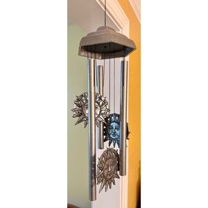 Silver Sun Wind Chime